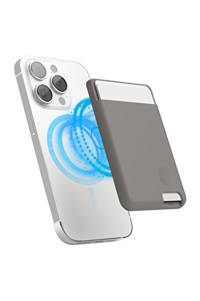 Elago iPhone Manyetik Kart Tutucu – MagSafe Uyumlu 2 Kart Kapasiteli İnce Tel...