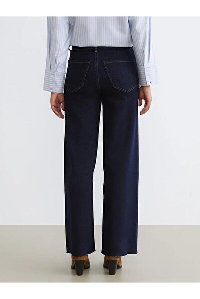 LC Waikiki Indigo Wideleg Women's Jean Pants (W5)