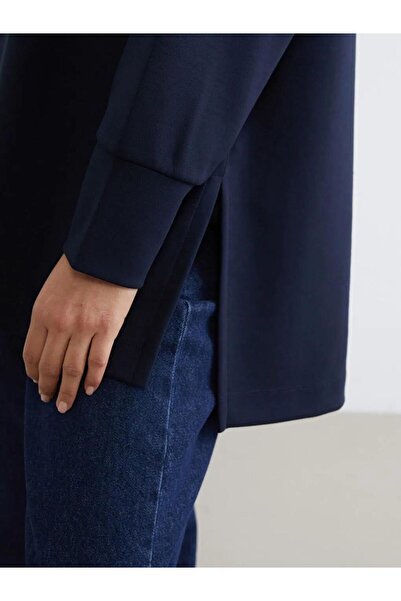 LC Waikiki Γυναικείο φούτερ με λαιμόκοψη oversized (W5)