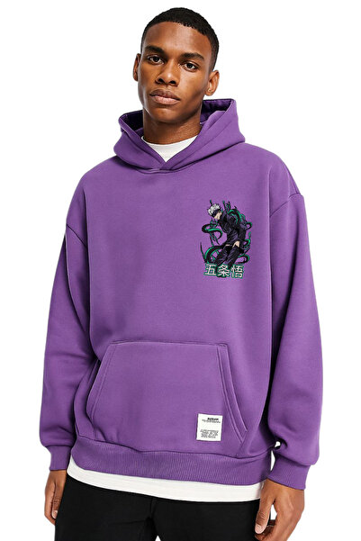 FG KONNİCHİWA Φούτερ Anime Kaisen Jujutsu με κουκούλα Ανδρικό Γυναικείο με κουκούλα Cosplay Gojo Satoru