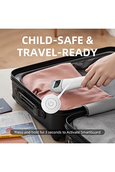 Enchen Hair Clipper - Rechargeable Cordless Beard & Hair Trimmer (USB-C, Travel Lock)