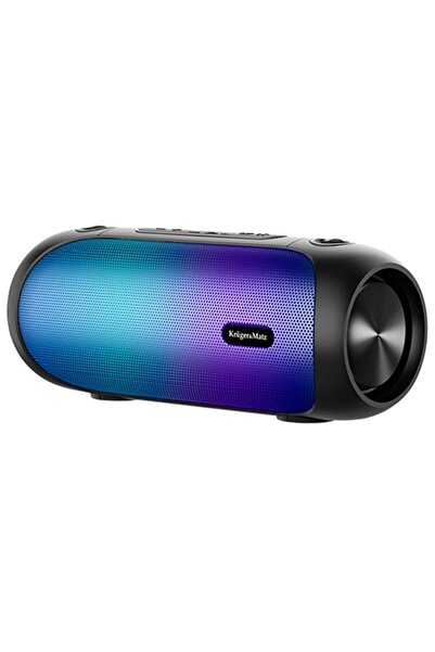 Kruger&Matz Φορητό ηχείο Street XL, συνδεσιμότητα Bluetooth, USB, Aux, φωτισμ...