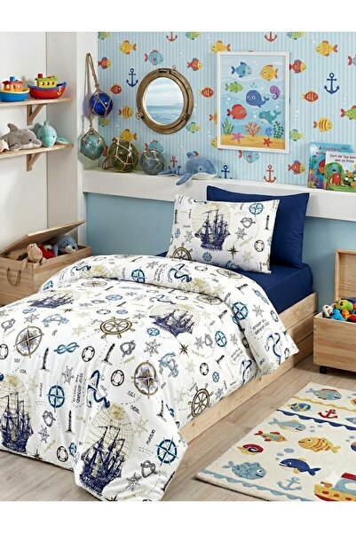 CAQQA Dylan 4-Piece Single Bed Sheet Set with Elastic Fitted Sheet for Children |   Young