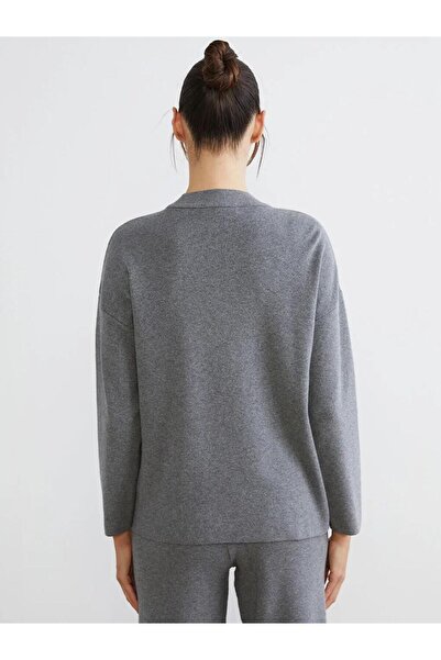 LC Waikiki Pulover tricotat pentru femei cu jumătate de gât înalt (W5)