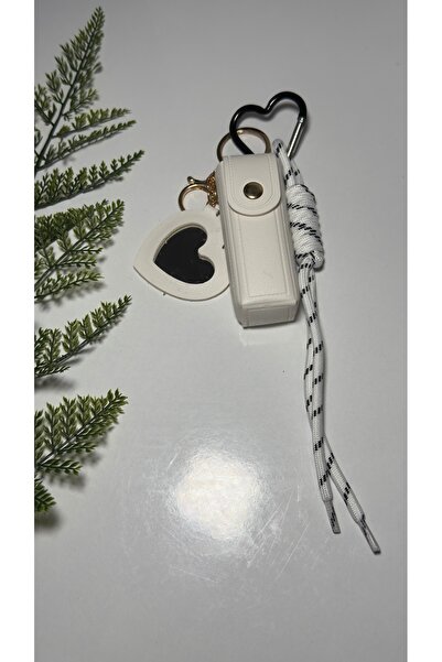 EG-BAGSS Lipstick with Case and Mirror Case Accessory, Charm, Keyring