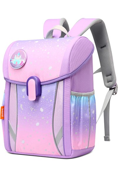 BOPAI Lightweight School Backpack Water Resistant Polyester Daypack with Tablet Compartment