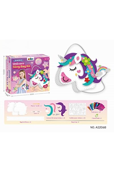 OEM Creative set for girls, Create your own Unicorn bag, +6 years