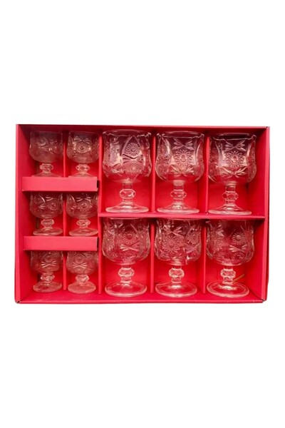OEM Kidda 12PCS Royal Model Stemless Glass, Transparent Glass