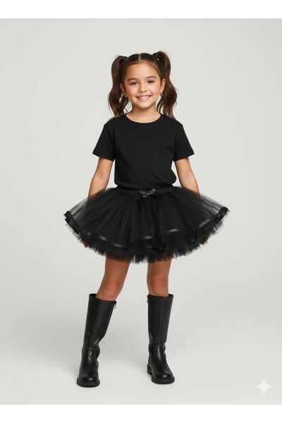 Tütü Dünyası Kız Çocuk 23 Nisan 19 Mayıs Gösteri Doğum Günü ve Parti Tütü Etek