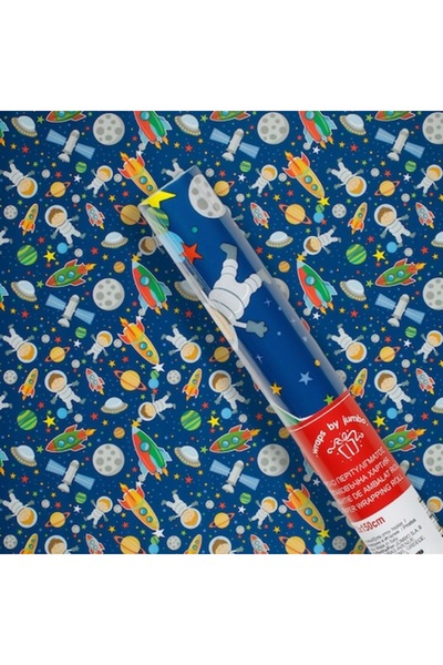 OEM Wrapping paper - space pattern 150x70cm