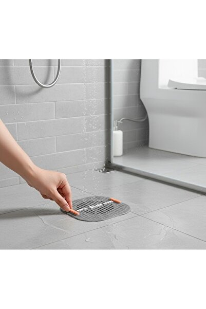 Eşya Dünyası مصفاة تصريف الحمام المضادة للروائح ومانعة لتساقط الشعر - سيليكون...