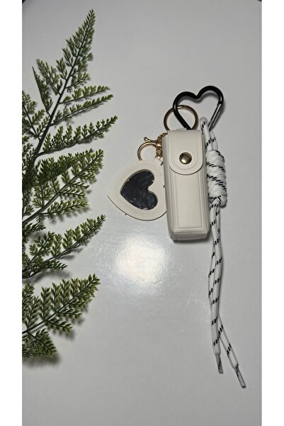 EG-BAGSS Lipstick with Case and Mirror Case Accessory, Charm, Keyring