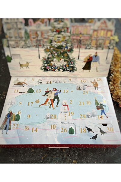 NUİT CHOCOLATE ADVENT CALENDAR 1 TAKVİM YILBAŞI YENİ YIL ÇİKOLATA KUTUSU
