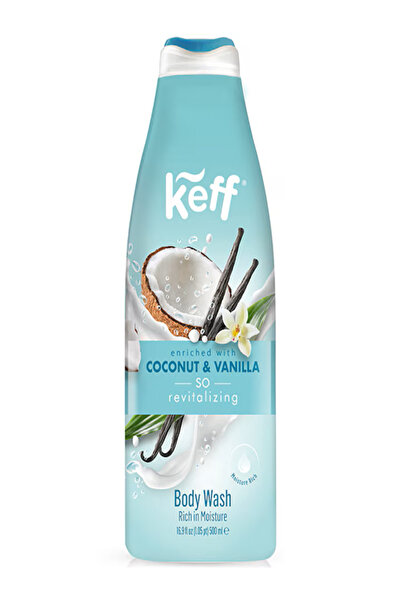 keff Coconut Vanilla Keff shower gel, 500 ml,