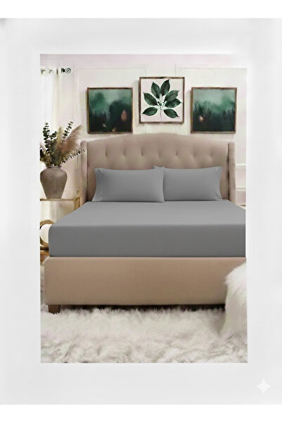 Alpateks Home طقم ملاءات سرير مطاطية مزدوجة من القطن 100% من أكفيل رانفورس 16...