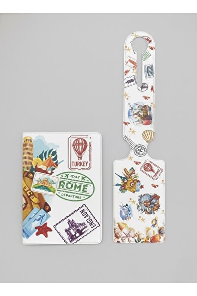 Gempo Cute Patterned Passport Cover and Luggage Tag Set – Waterproof, Durable, Travel-Friendly