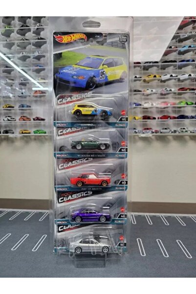 HOT WHEELS Premium 5’li Koruma Kabı – Şeffaf Blister Display Protect Case (Araçsız)