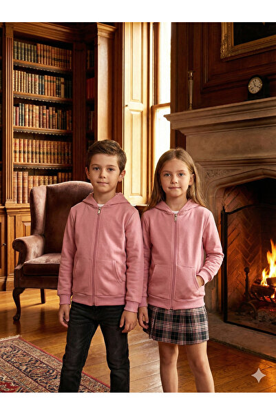 Bonbelle 3 İplik Fermuarlı Sweatshirt