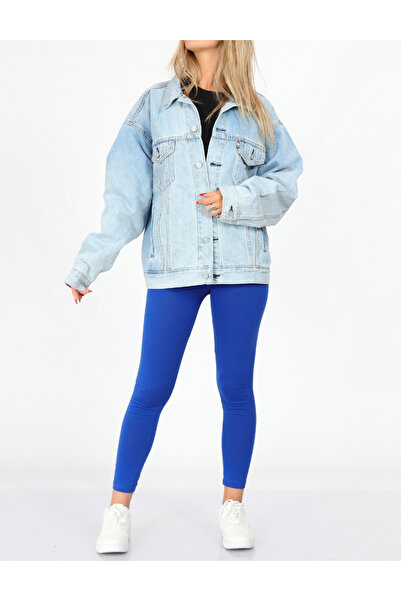 Evendi Oversized Jacket, Blue