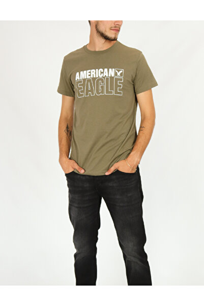 AMERICAN EAGLE Tricou, Verde