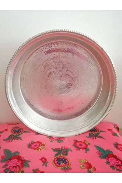 Gulaysenindunyasimardin 55cm BAKIR ÇİĞ KÖFTE TEPSİSİ (3000 GR AĞIRLIK)