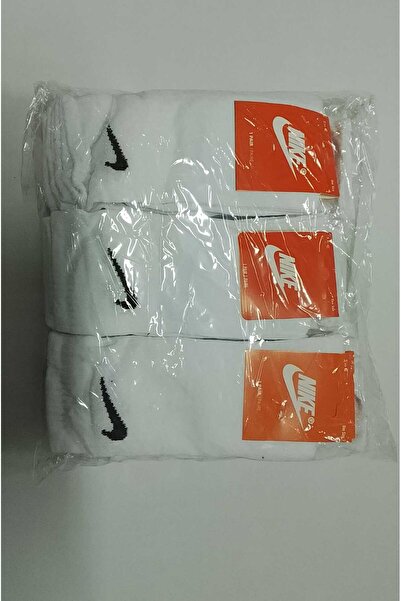 Nike Men's Sport Socks 6-Pack White