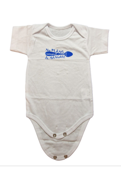 Bubu Kids Creations Body pentru bebeluși cu mânecă scurtă BubuKids - Fabricat...