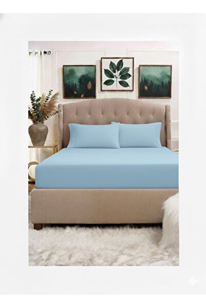 Alpateks Home طقم ملاءات سرير مطاطية مزدوجة من القطن 100% من أكفيل رانفورس 16...