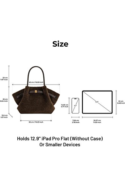 JW PEI Women's Hana Medium Suede Tote Bag