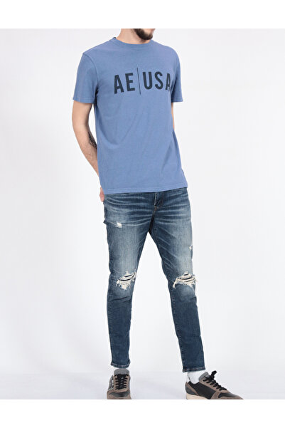 AMERICAN EAGLE Tricou, Albastru