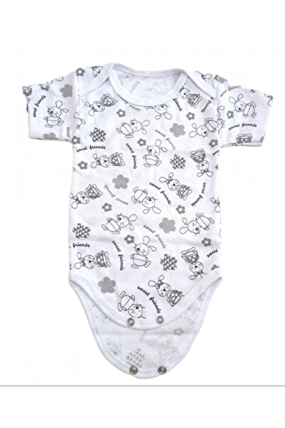 Bubu Kids Creations Short-sleeved bodysuit for babies - Made in RomaniaMade in Romania