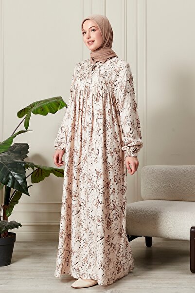 fistan Winter Thick Fabric Plaid Plain Fabric Tesseture Clothing from Plain Robadan Mother's Dress Prayer Dress