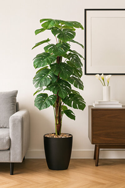 SADANHOME Leaf tree, heart-shaped plastic pot - 140 cm