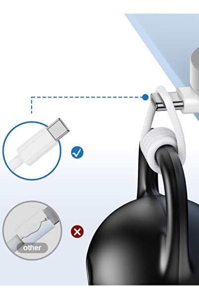Generic USB-C to USB-C Fast Charging Cable – 60W Type-C Charger Cord – 6ft Length