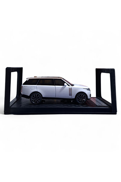 Vision XXI Range Rover L460 metal model, Die-cast, lights and sounds, Scale 1:32, 16 cm, White