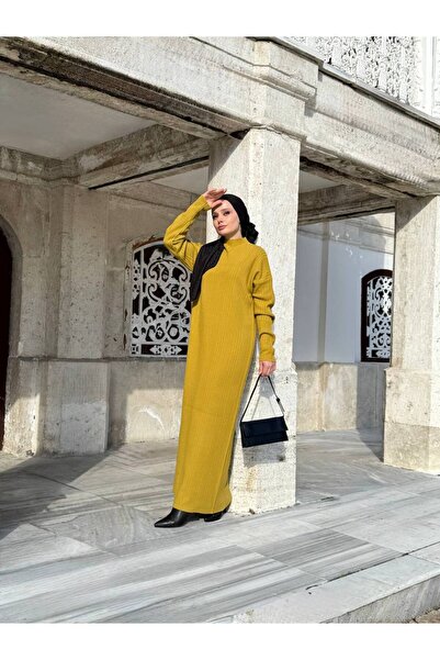 Azra Triko elbise standart beden