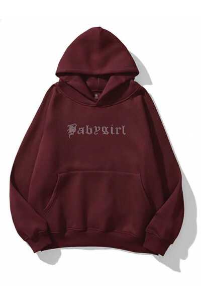 COHERENT Hanorac unisex pentru bărbați/femei BABEGİRL, colorat, cu imprimeu S...