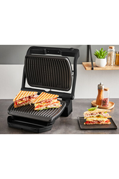 TEFAL Ηλεκτρική σχάρα OptiGrill+ GC717810, μαύρη