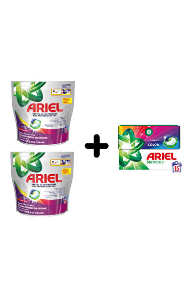 Ariel PROFESSIONAL Χρώμα 120 Κάψουλες + Χρώμα 15 Κάψουλες