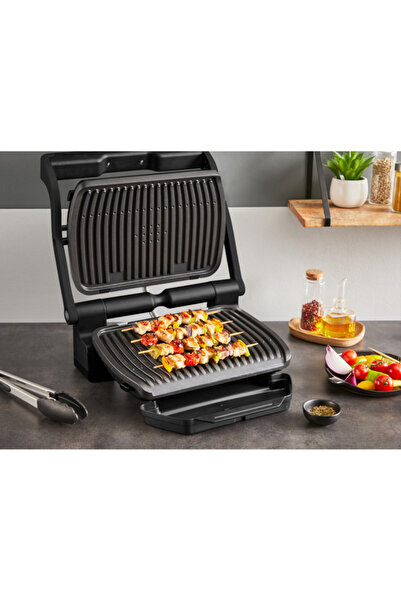 TEFAL Ηλεκτρική σχάρα OptiGrill+ GC717810, μαύρη