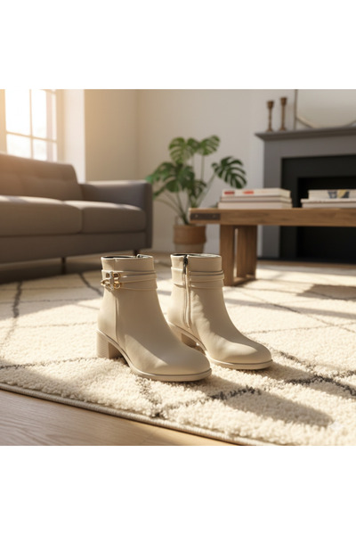 Valenta Tokalı Topuklu Soğuk , Su Geçirmez Kadın Bot