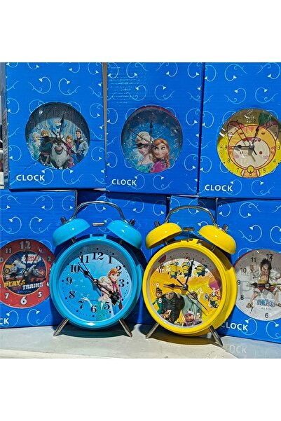 Other 14CM Fozaria Twin-Bell Vintage Glow-in-the-Dark Alarm Clock (Multicolor)