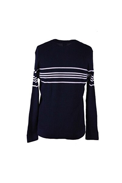 trender O Neck Navy Blue Men's Sweater 18062