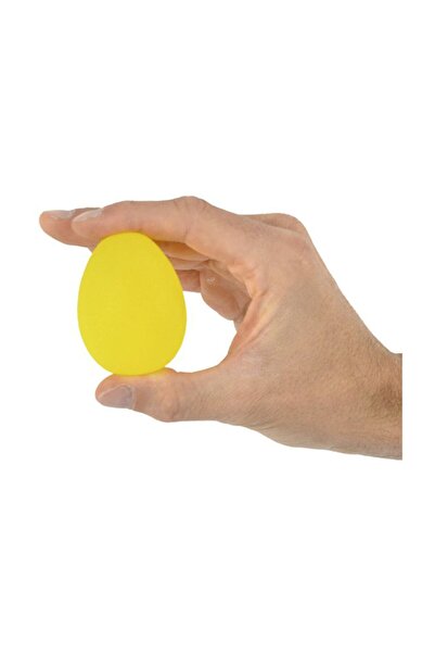 Byanes Egg - Silikon El Egzersiz Topu Sarı - Hafif Direnç