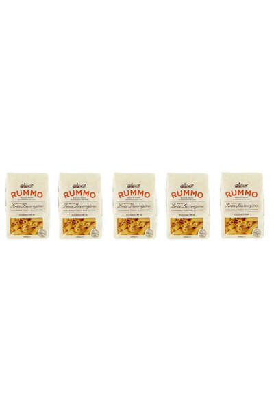 Rummo Pack 5 x Helical Pasta No. 49, bronzed, durum wheat semolina, 500g, pack of 5