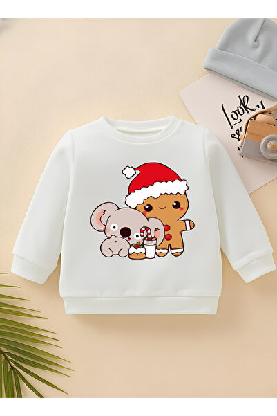 CDA Premium Cute Koala și Cookie Man pentru copii unisex Swea tricou