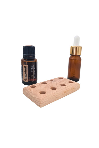MAGIC DROPS Easy Caps MINI – Beech Wood Holder for Filling Essential Oil Capsules