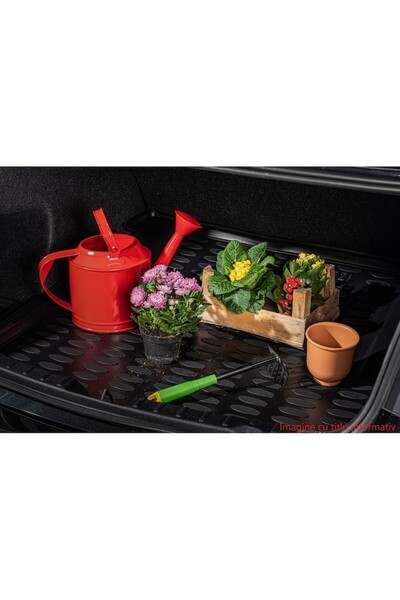 OEM Trunk protection tray for Volkswagen Polo MK5 (2010-2017) - high-edge TPE rubber