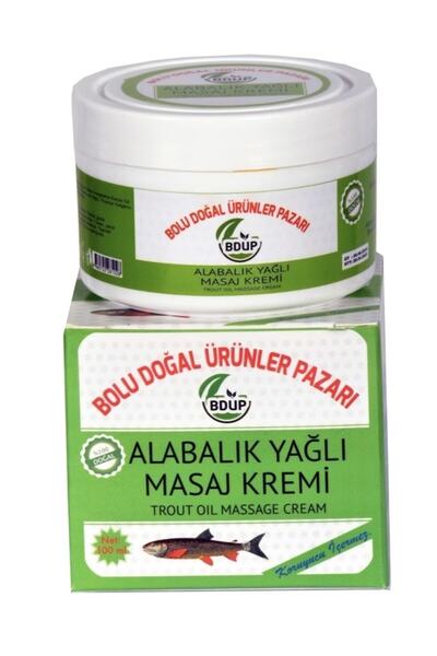 Byanes Bolu Doğal Ürünler Pazarı Alabalık Yağı Masaj Kremi 100 ml