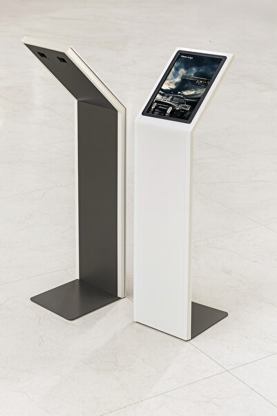 Grand City Media A3 advertising stand for displaying specifications
